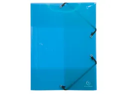 Exacompta A3 Elastomap Crystal Colours Assorti