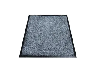 Schoonloopmat Binnen Klasse Bfl/s1 High-Twist-Nylon 85x60 Grijs - 1