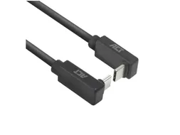 Kabel ACT USB-C hoek boven/beneden 10Gbps 2m