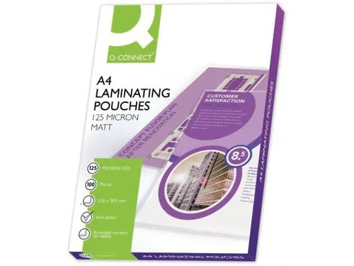 Lamineerhoes A4 Mat Transparant 216x303mm 2x125 Micron Doos 100 stuks