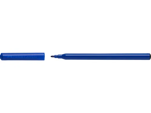 Viltstift Faber-Castell 12 stuks karton etui assorti