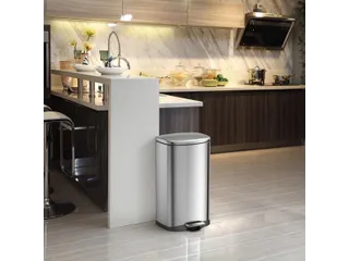 Pedaalemmer Della Step Bin 50 Liter Mat Rvs - 4