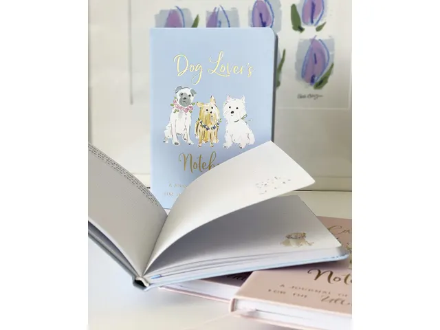 Carnet de notes Èccolo Dog Lover's ligne env.15x20cm 80g 256 pages