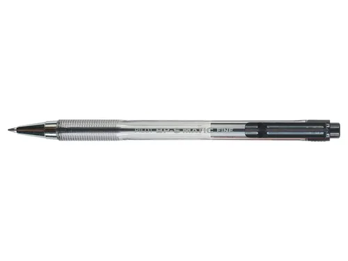 Balpen PILOT BP-S Matic fijn zwart