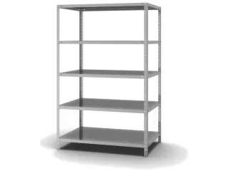 magazijnstelling,grondveld,HxBxD 2000x1300x800mm,vaklast 200kg - 2