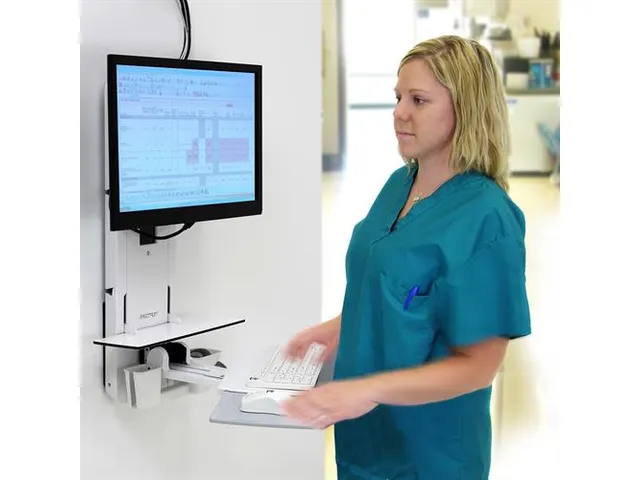 StyleView zit-sta verticale lift, patiëntenkamer (wit)