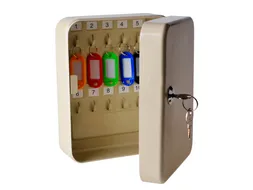 Sleutelkast Pavo budget 20 haken 200x160x60mm cilinderslot beige