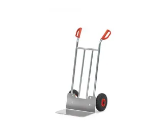 Aluminium Steekwagen A1116v 150kg Massief Rubber Banden - 1