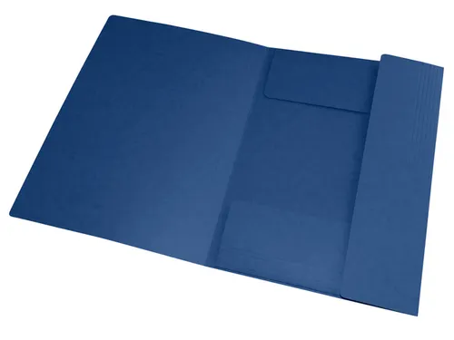 Elastomap Oxford Top File+ A4 donkerblauw