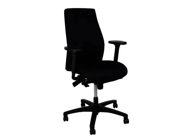 Bureaustoel Euroseats Torino zwart