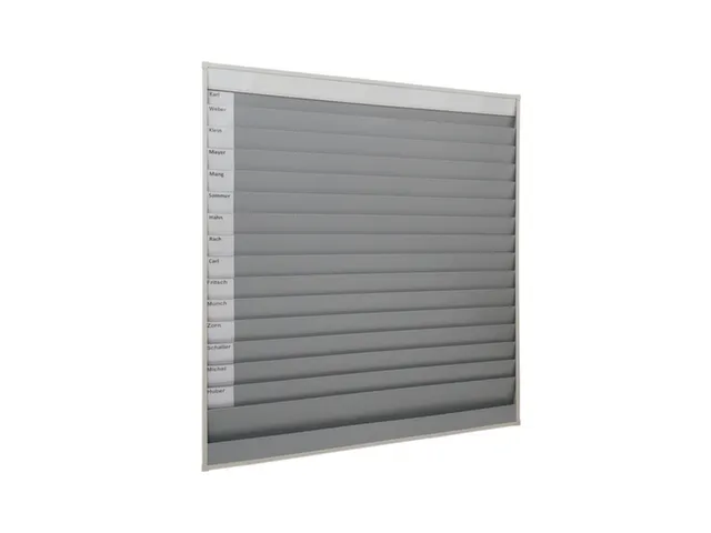 Planning à gouttières renforcées par profilés plastique 1750x1575m