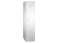 Garderobekast 1800x420x500mm 1vak Klinksluiting Sokkel Ral7035