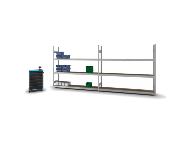 rayonnage grande largeur,rayonnage départ,HxlxP 2000x2320x435mm