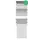 T-planbordkaarten index 1,5, ft 53 x 45 mm, groen