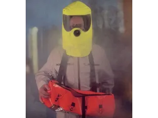 MSA 10032181 S-Cap Air vluchtmasker met gevulde cilinder - 3