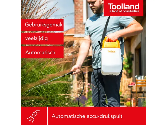 Druksproeier Met Herlaadbare Batterij - 6 L