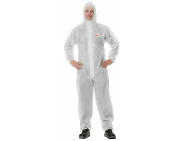 Beschermende Overall Met Capuchon Wit Large Categorie 1