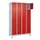 lockerkast,HxBxD 1950x1200x500mm,4x5vakken,vak B 300mm,cil.-slot