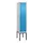 locker,HxBxD 2120x400x500mm,1vak,vak B 400mm,draaigrendel