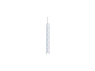 vakwerkmast,H 5350mm,staal vuurverzinkt,m. dwars-/diagonaalbalken - 2