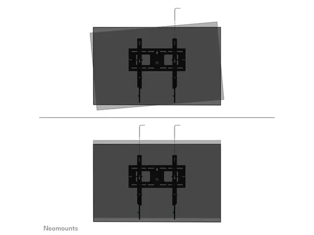 Neomounts LEVEL-750 WL35-750BL14 Support mural inclinable robuste pour