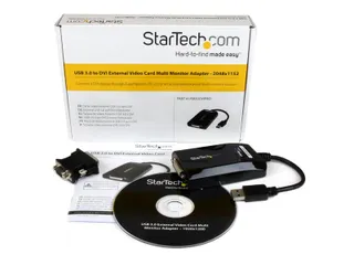 Usb 3.0 Naar Dvi / Vga Externe Videokaart Multi-monitor Adapter - 1