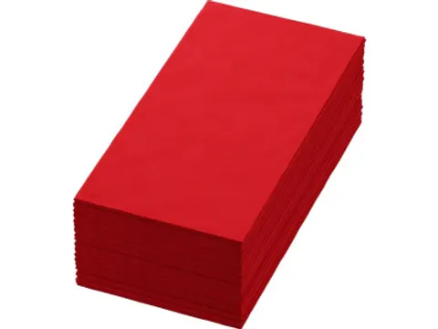 Bio Dunisoft servet 40 x 40 cm Rood 360 Stuks