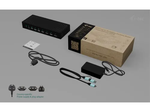 Universal 5x 4K/60Hz Display Docking Station + Power Delivery 100W