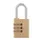 Hangslot Pavo Messing met cijferslot 30x41x13mm