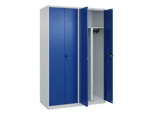 PBM-locker,HxBxD 1850x1200x500mm,4vak,vak B 300mm,draaigrendel