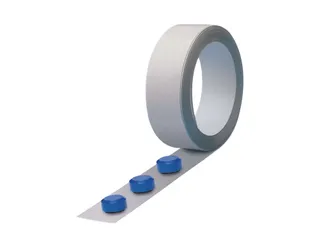 Magneetband Maul 35mmx1m Zelfklevend Wit + 3 Magneten - 1