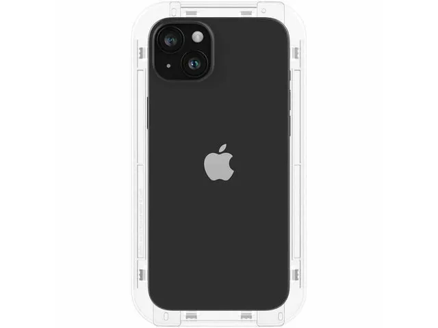 Spigen AGL06907 Schermbescherming iPhone 15 Glas.tR EZ Fit HD