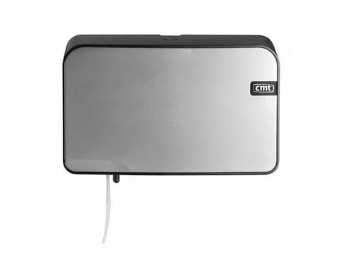 CMT Quartz Toiletrolhouder Duo Coreless Zilver