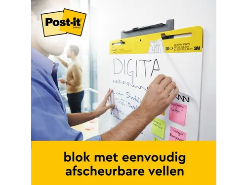 Meeting Chart 3M Post-It 566 60.9X50.8Cm Blanco