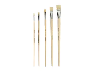 Kwast Qrea varkenshaar set à 5 breedtes - 2