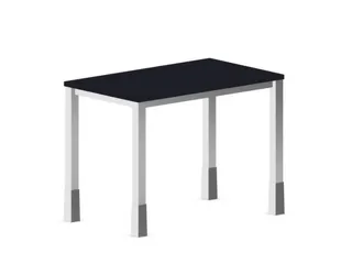 In hoogte verstelbaar bureau,HxBxD 720-840x1000x600mm,CC-zwart - 2