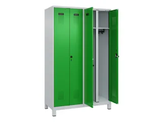 locker voor scheiding van kleding,HxBxD 1950x1200x500mm,4vak - 1