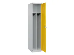 locker voor scheiding van kleding,HxBxD 1850x400x500mm,1vak