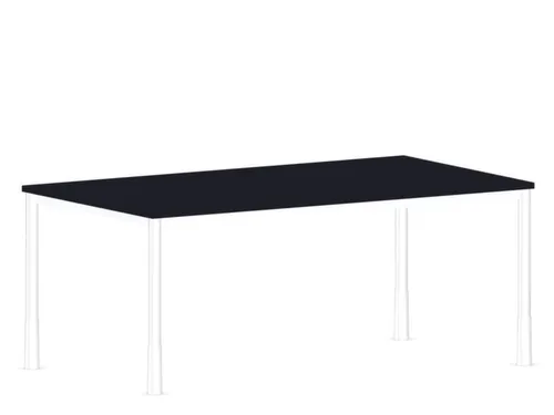 In hoogte verstelbaar bureau,HxBxD 720-840x1800x1000mm,CC-zwart