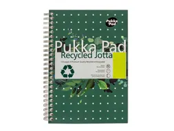 Notitieboek Pukka Jotta A5 lijn 55vel/110pagina's 80 gram groen