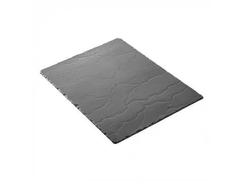 REVOL Serveerplateau Basalt 54x17cm porselein leisteen-look