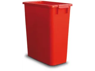 Multifunktionele Bak Pp 590x560x280mm 60 liter 2 Grepen Rood - 1