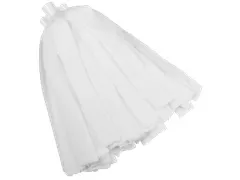 Vikan Microfibre draadmop microvezel stroken schroefdraad Wit