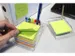 Bloc cube Info Notes 75x75mm mix 450 feuillets