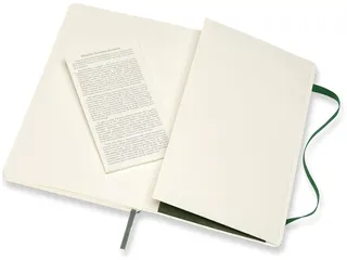 Notitieboek Moleskine large 130x210mm blanco soft cover myrtle green - 4