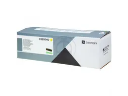 C320040 LEXMARK C/CS/MC toner yellow ST Geel