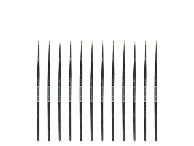 Penseel Kangaro Serie 340 rond Nr. 1 synthetisch doos 12 stuks