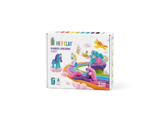 Hey Clay Klei set Rainbow Unicorns 15 delen Eenhoorns - 1