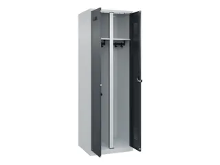 locker voor scheiding van kleding,HxBxD 1850x600x500mm,2vak - 1