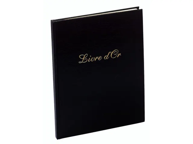 Gastenboek Livre d'O r 27x22cm 100bl zw.